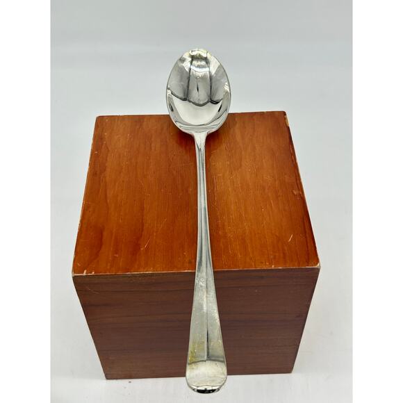 International Silver Company Silver Plated Serving spoon #9118005 New Old stock - Picture 1 of 6